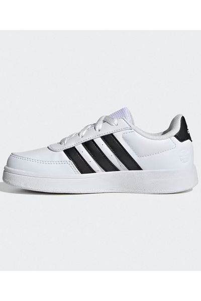 adidas Breaknet 2.0 K White Sneakers - Casual Sports Shoes
