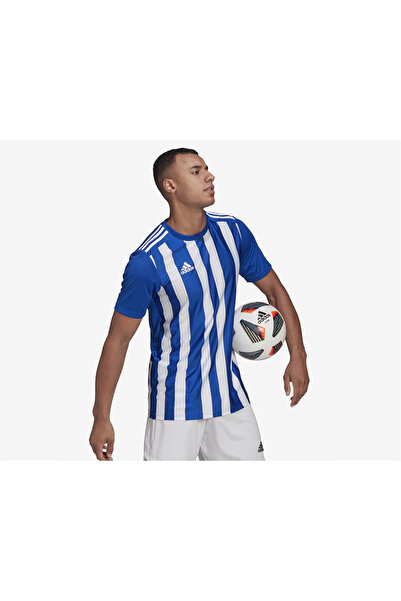 adidas Striped 21 Jsy Erkek Futbol Maç Forması GH7321 Mavi