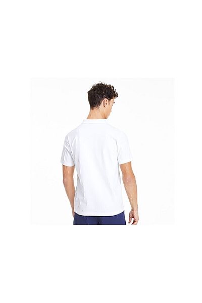 Puma Teamgoal 23 ανδρικό μπλουζάκι πόλο casuals 65657904   Λευκό