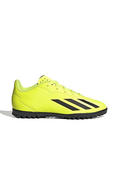 adidas X Crazyfast Club Tf J - Kids Astroturf Field Shoes If0707 Yellow