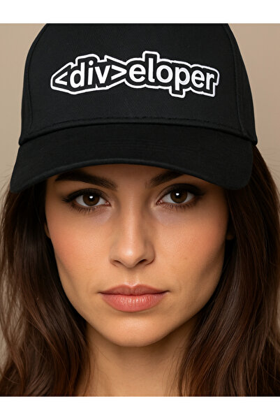 MRB %100 Pamuk Günlük Kullanım Siyah Şapka