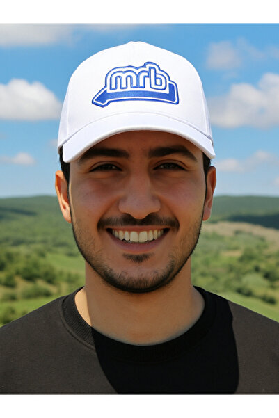 MRB 100% Cotton Daily Use White Sports Hat