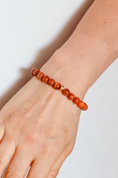 Orenda Design Star Stone Natural Stone Bracelet (Stone of Light and Hope) 1St Quality Natural Stone
