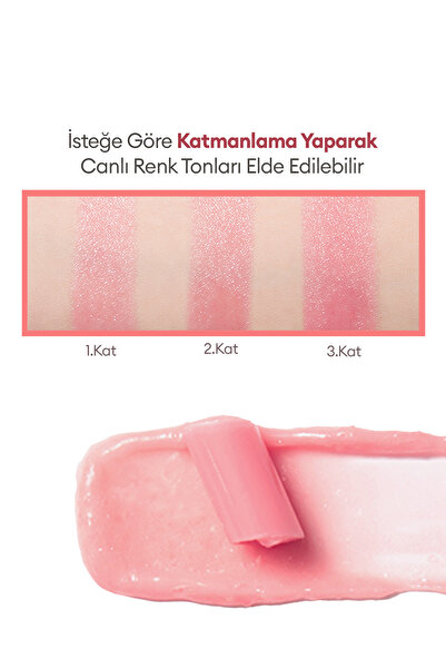 Missha Dudaklara Yoğun Bakım Yapan Renkli Dudak Balmı Dare Tint Lip Balm (01 PİNK CHOU)