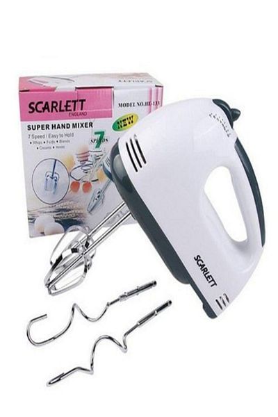 SCARLETT Super Hand Mixer Electric Egg Beater And Mixer