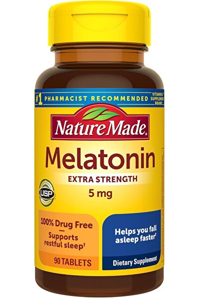 Genel Markalar Nature Made Melatonin Sleep Support 5 Mg 90 Tablet