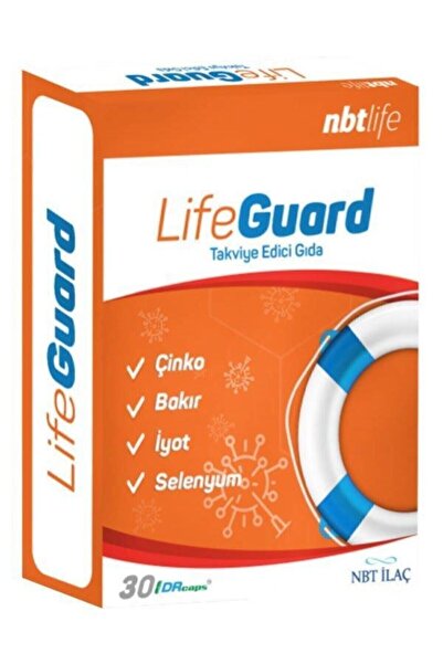 NBT Life Guard Takviye Edici Gıda 30 Kapsül (Kutu firama Tarafından Yenilenmiştir.)