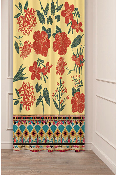 GREENDECOR الزهور القديمة القرية العتيقة نمط العرقية تصميم مخصص الطباعة الرقم...