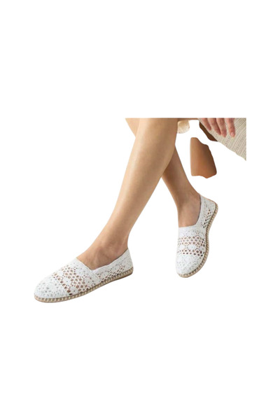 Bereket Kundura Women's Daily Espadrille Ballet Shoes