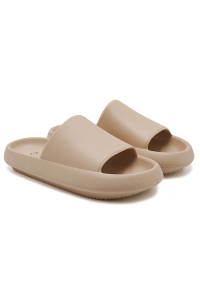 Desa Γυναικείες παντόφλες Beige Cloud