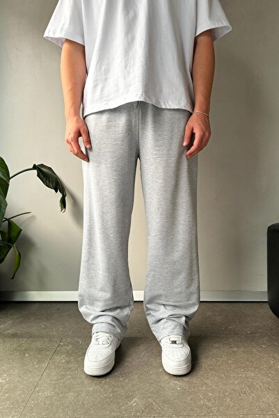 Flaw Wear Βασικό αθλητικό παντελόνι γκρι μελανζ