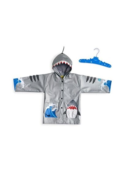 kidorable Shark Children's Raincoat - Gray