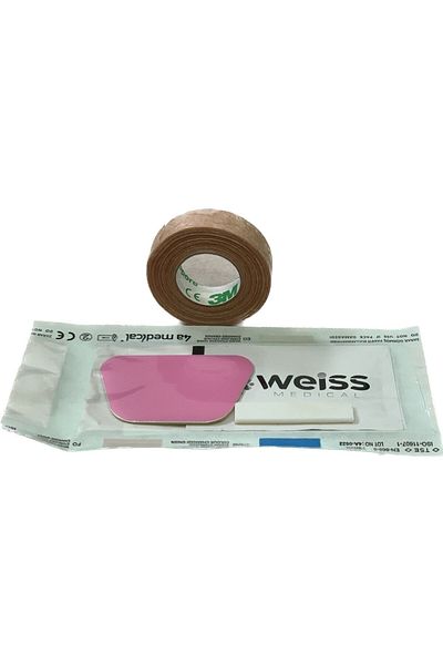 RINOface Rıno External Nasal Splınt Thermal Nasal Plaster-splint Aluminum Medium - pink