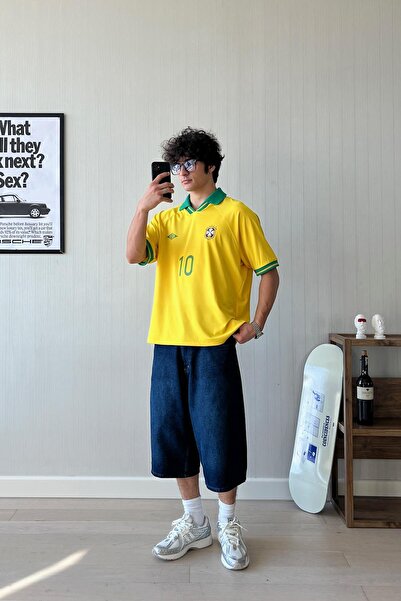 Flaw Wear Baggy Snow Wash Shorts - Basic Model