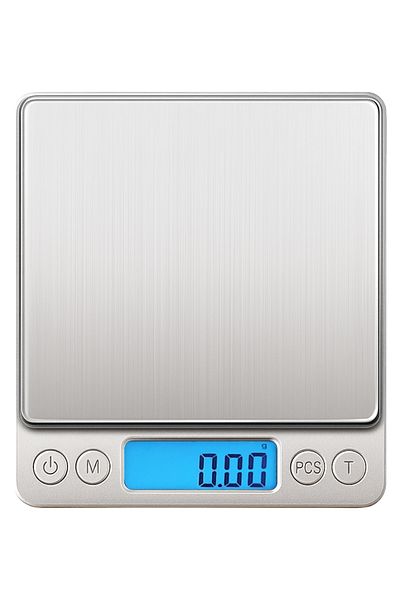 Techmaster Digital Precision Kitchen Jewelry Shop Scale Weighing 500Gr/0,01Gr I-2000