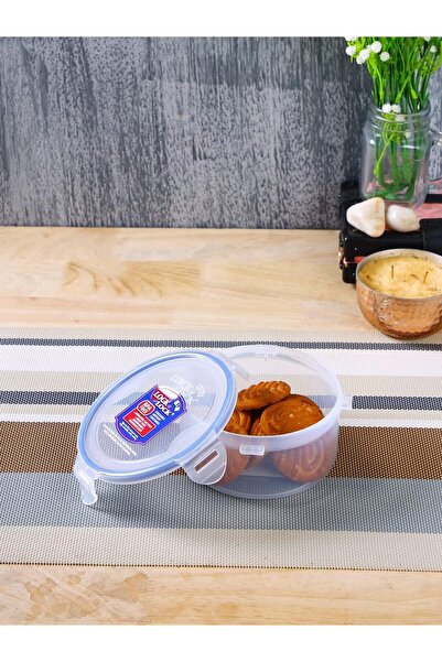 locknlock 600ml Round Airtight Food Storage - BPA-Free, Microwave, Freezer, and Dishwasher Safe