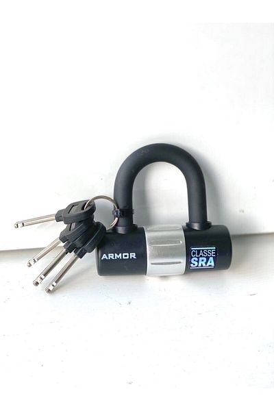 Armor 780 Mv Clamp Steel U Lock (10mm) (10X10 cm)