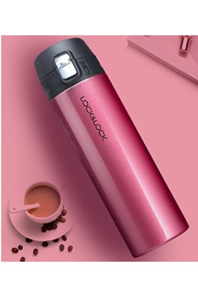 locknlock 500ml Feather Light Vacuum Tumbler in Ruby Red