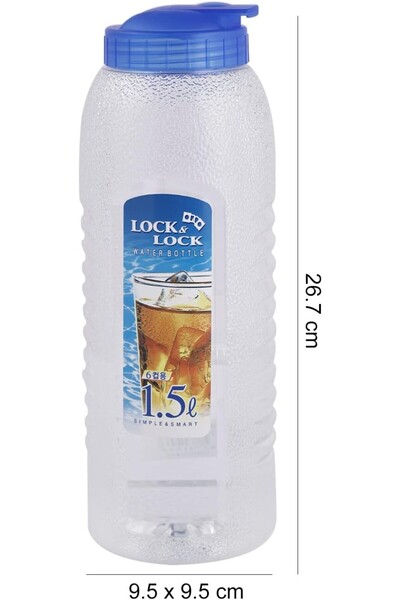 locknlock Aqua 1.5 Liter Water Bottle Set (2pc) - BPA-Free, Durable & Perfect for Outdoor Adventures