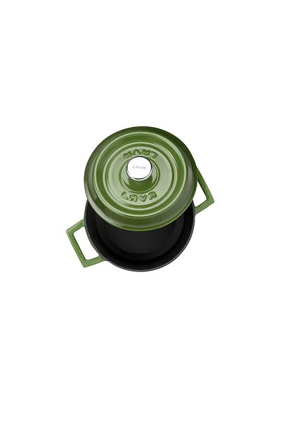 Lava Trendy Cast Round Pot - Diameter(Ø) 12cm