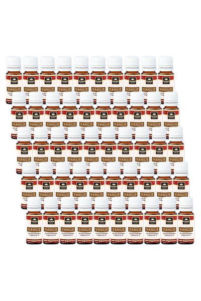 KingAroma Pack of 50 aromatherapy scented oils, Vanilla, Kingaroma, 10 ml