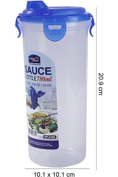 locknlock 780ml Sauce Bottle HPL936D – Durable, BPA-Free Condiment Container, Dishwasher Safe