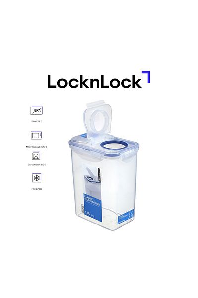 locknlock 1.8L  Rectangular  Airtight Food Storage  with Flip Lid