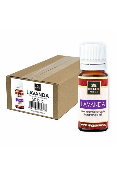 KingAroma Pack of 50 aromatherapy scented oils, Lavender, Kingaroma, 10 ml