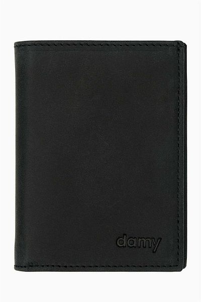 DAMY Genuine Leather Men's Wallet 214 - Black