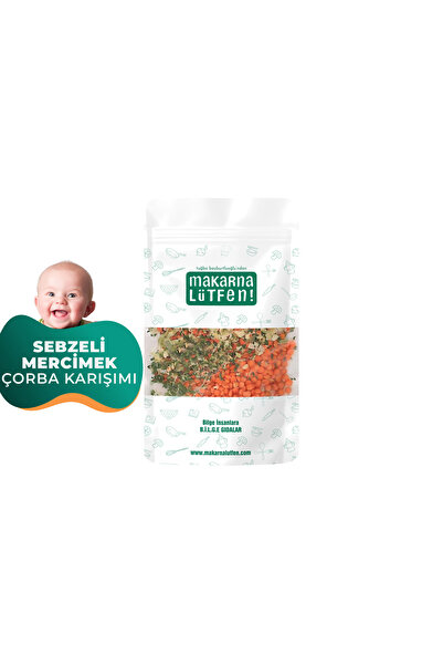 Makarna Lütfen Sebzeli Mercimek Çorba Karışımı (50 GRAM)