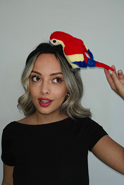 TAKIŞTIR Coroană cu figurină de papagal de culori mixte