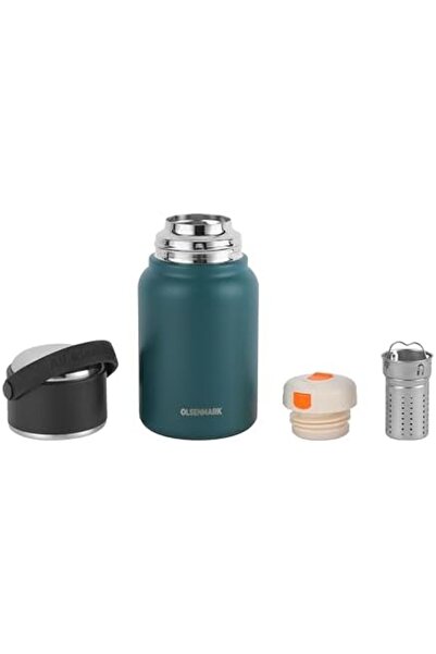 Olsenmark 600ml Stainless Steel Vacuum Bottle | Hot & Cold, Leak-proof, Lightweight