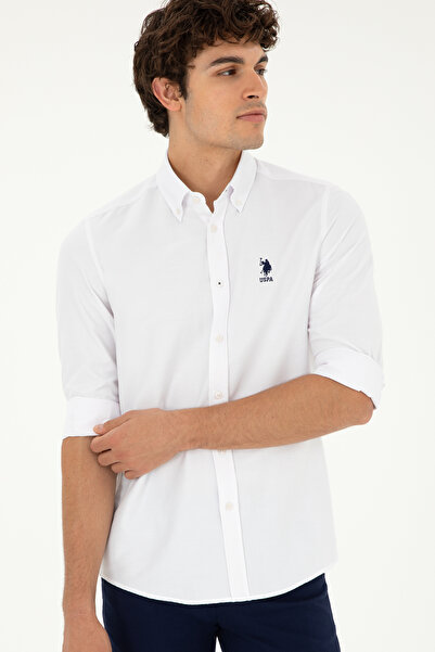 U.S. Polo Assn. 1886621 POLO DOKUMA GÖMLEK