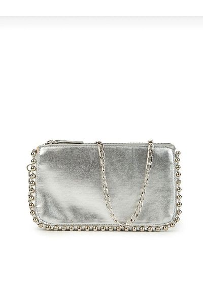 Mercan Γυναικεία τσάντα πορτοφολιού Studded - Cross Chain Strap