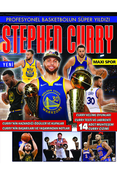 MAXİ Stephen Curry Özel Albüm Poster Sticker 005