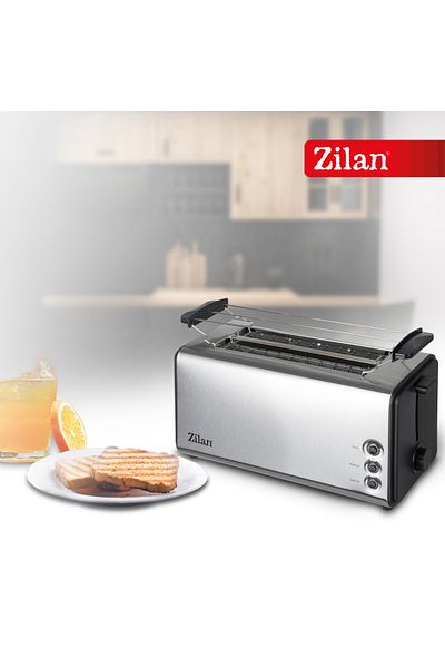 Zilan Zln2720 |   Toaster |   4 Slices |   Reheating |   Defrosting |   1400 Watts