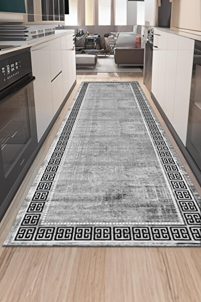 elyar Dijital Baskı Kaymaz Taban Yıkanabilir Kesme Koridor Mutfak Ve Oda Salo...