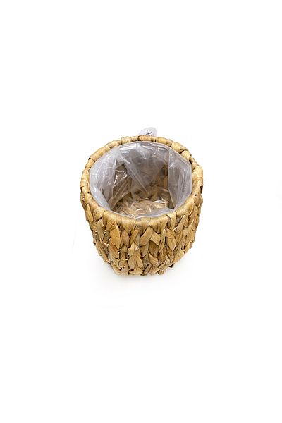 sever ithalat Natural Wicker Flower Pot/Flower Basket – Decorative and Stylish Design with Waterproof Inner Coating
