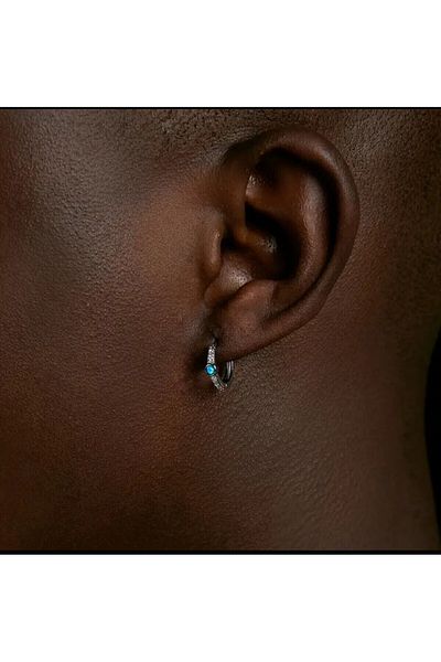 JORG ZENN Jz1923 Model Men's Blue Earrings