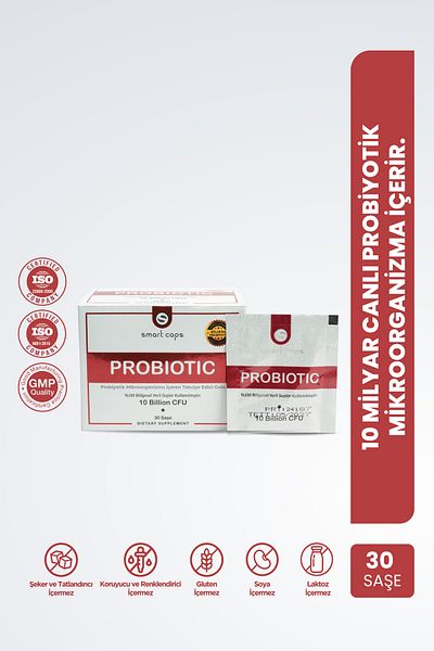 Smartcaps Probiotic and Prebiotic 30 Sachets - Comfortable Cutting