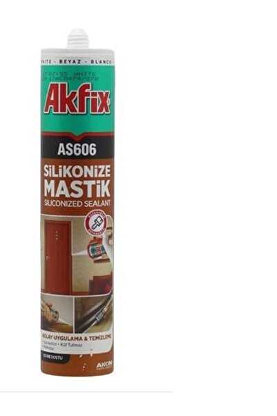 Genel Markalar Silikonize Mastik Beyaz As606