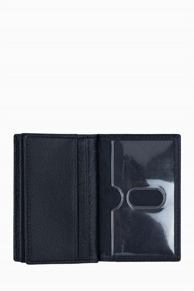 DAMY BlaCk Genuine Leather Women's Wallet and Card Holder - Men's Wallet and Card Holder 555ar