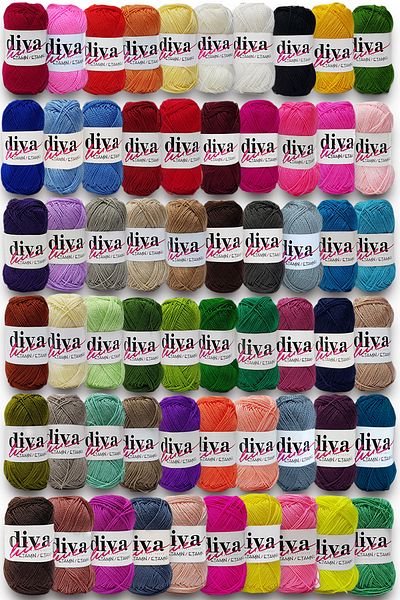 Diva İplik Diva Etamin Business Orlon 51 Oil Green