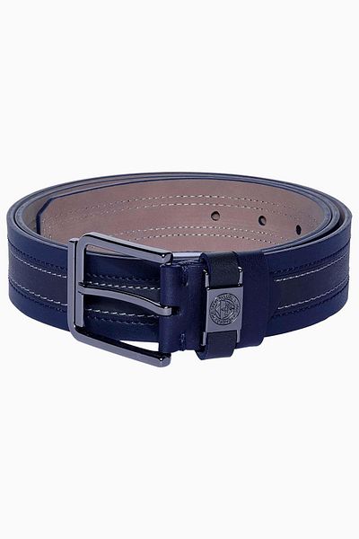 Fenerbahçe Genuine Leather Double Color Sports Belt Navy Blue - Ha097Eds28