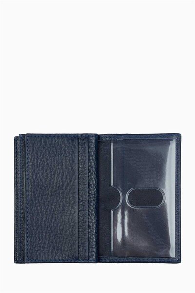 DAMY navy Blue Genuine Leather Women's Wallet - Card Holder, Men's Wallet and Women's Card Holder 555ar