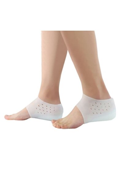 CMT Boy Uzatıcı Silikon Topuk Çorabı 3cm Topuk Yükseltici