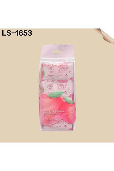 Norsina Makeup remover wipes for bag and pocket