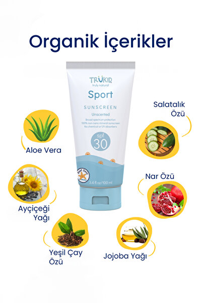 Trukid Suya Dayanıklı Güneş Kremi SPF 30 100 ml