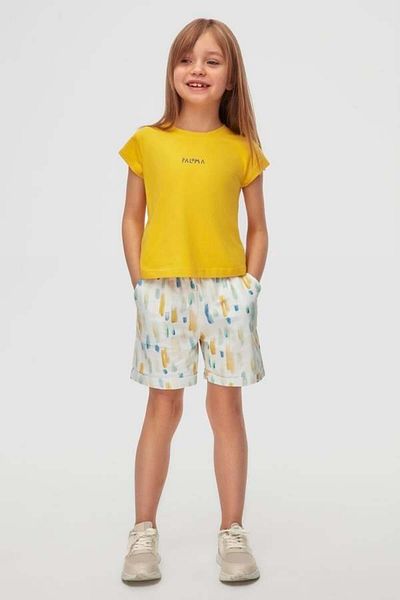 nk kids Nk Ki̇ds 58515 Girl's Ecru Sharp Shorts