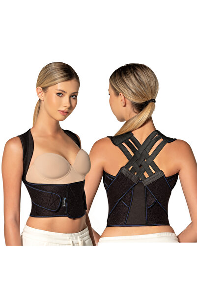 wicromed Dik Duruş - Posture Steeep Korsesi Siyah NEOPREN Kumaş Standart 2 ( ...
